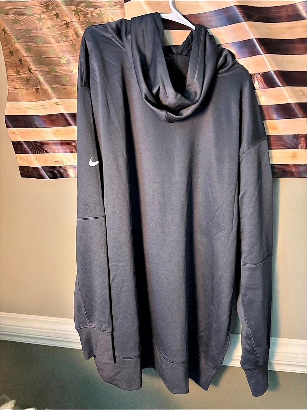 Nike Dri-FIT Hoodie Men's Gray 5XL - Brand New Without Tags! - Picture 3 of 5